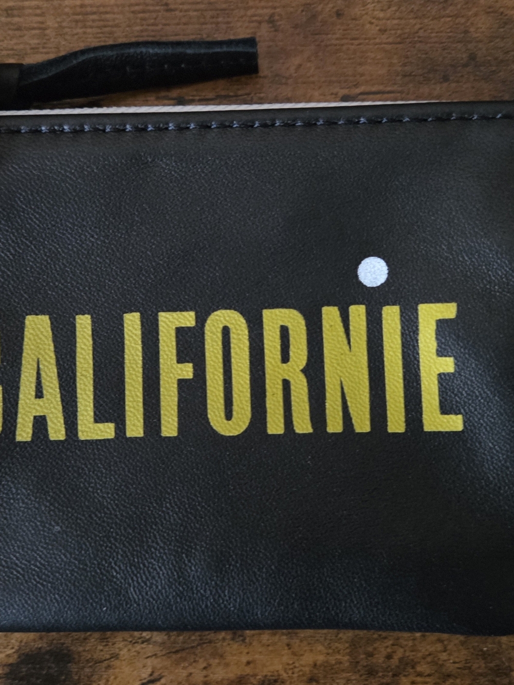 Clare V Black Napa Leather Coin Clutch